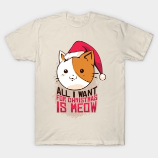 Meow Christmas T-Shirt